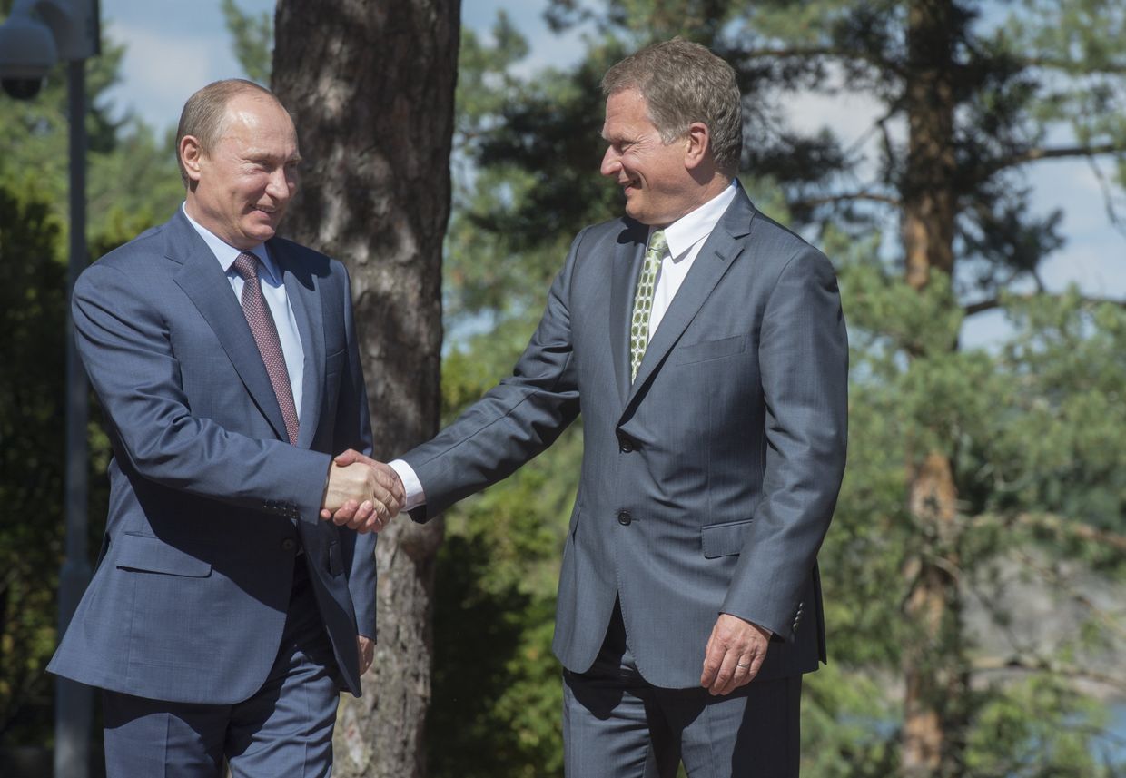 Визит Путина в Финляндию