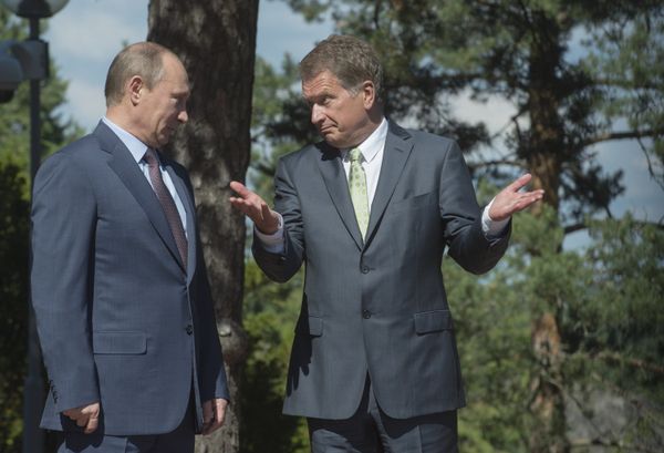Визит Путина в Финляндию