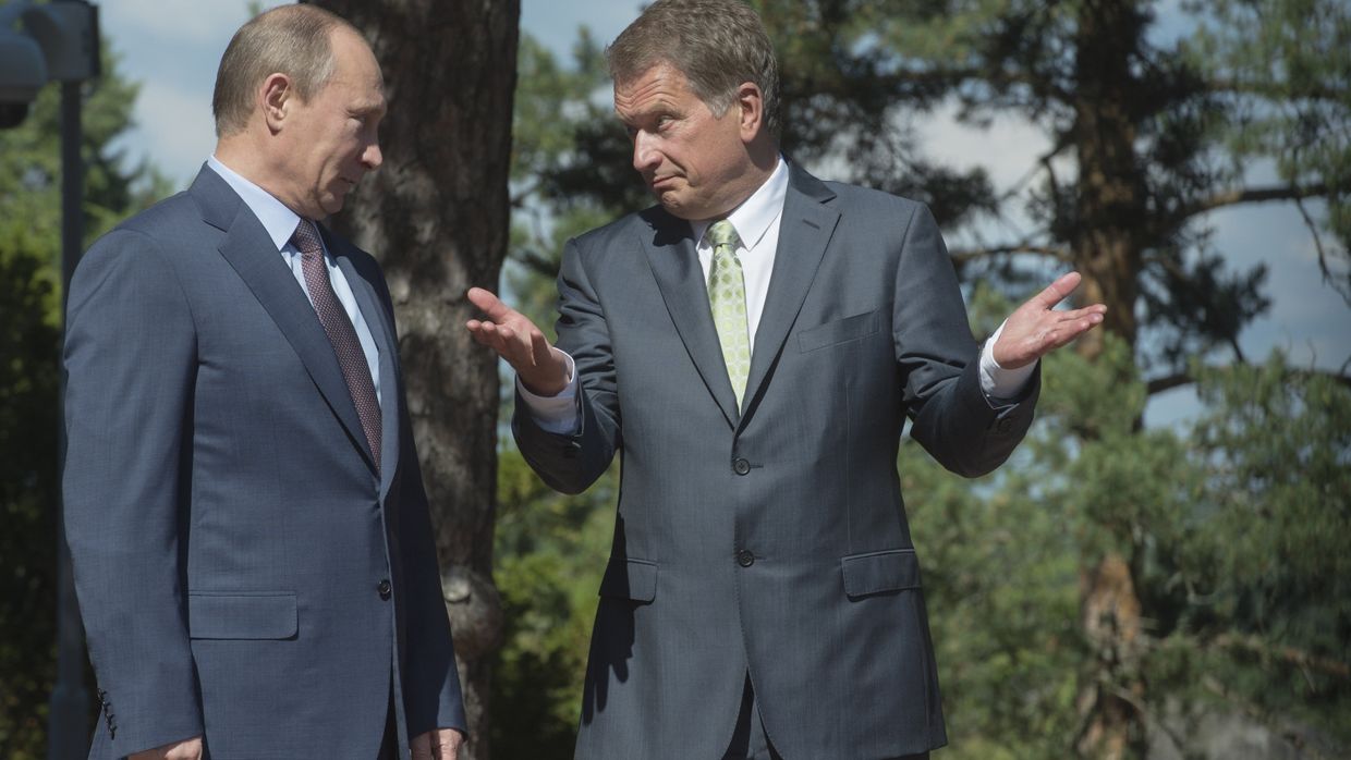 Визит Путина в Финляндию