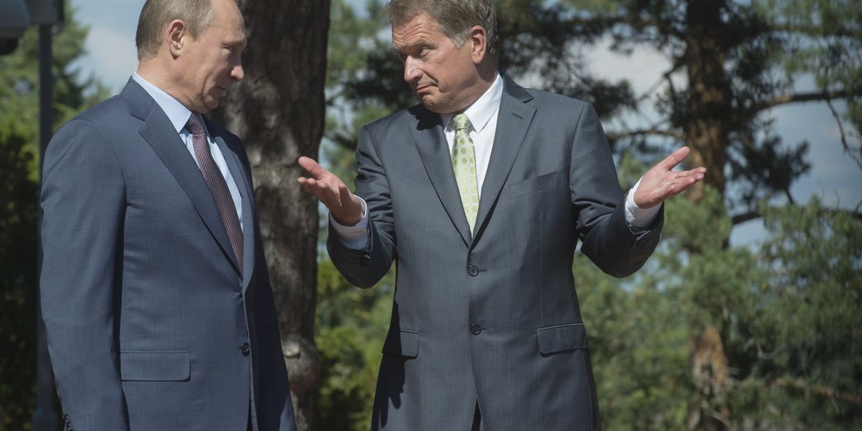Визит Путина в Финляндию