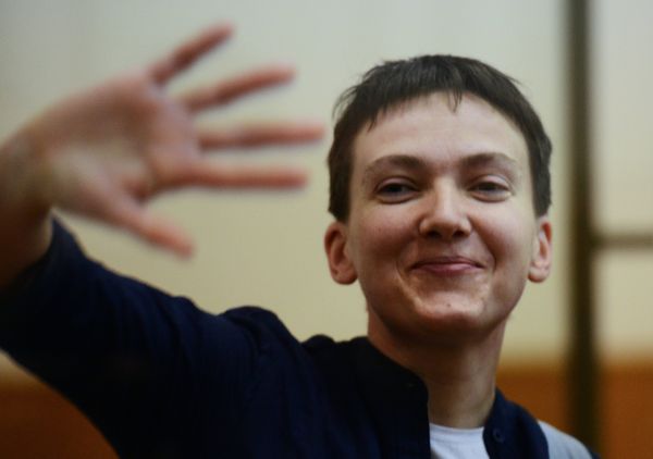 Оглашение приговора Надежде Савченко