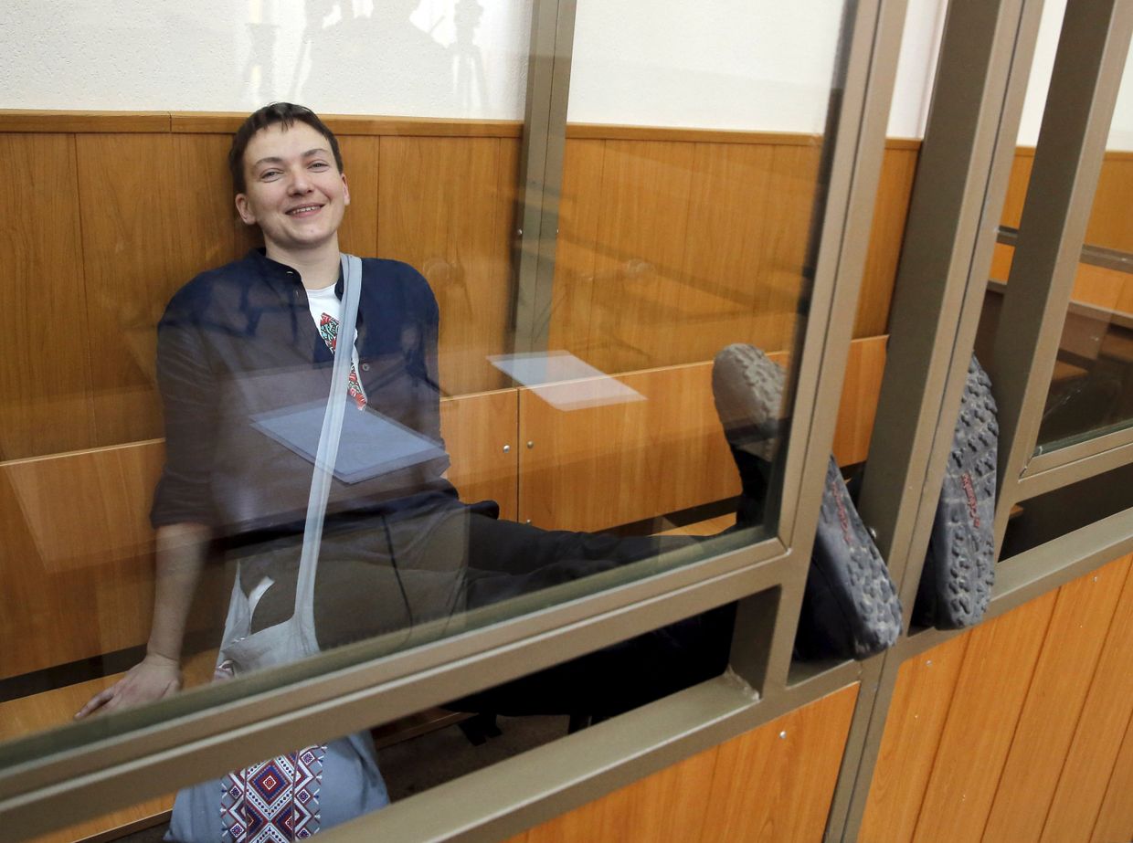 Оглашение приговора Надежде Савченко