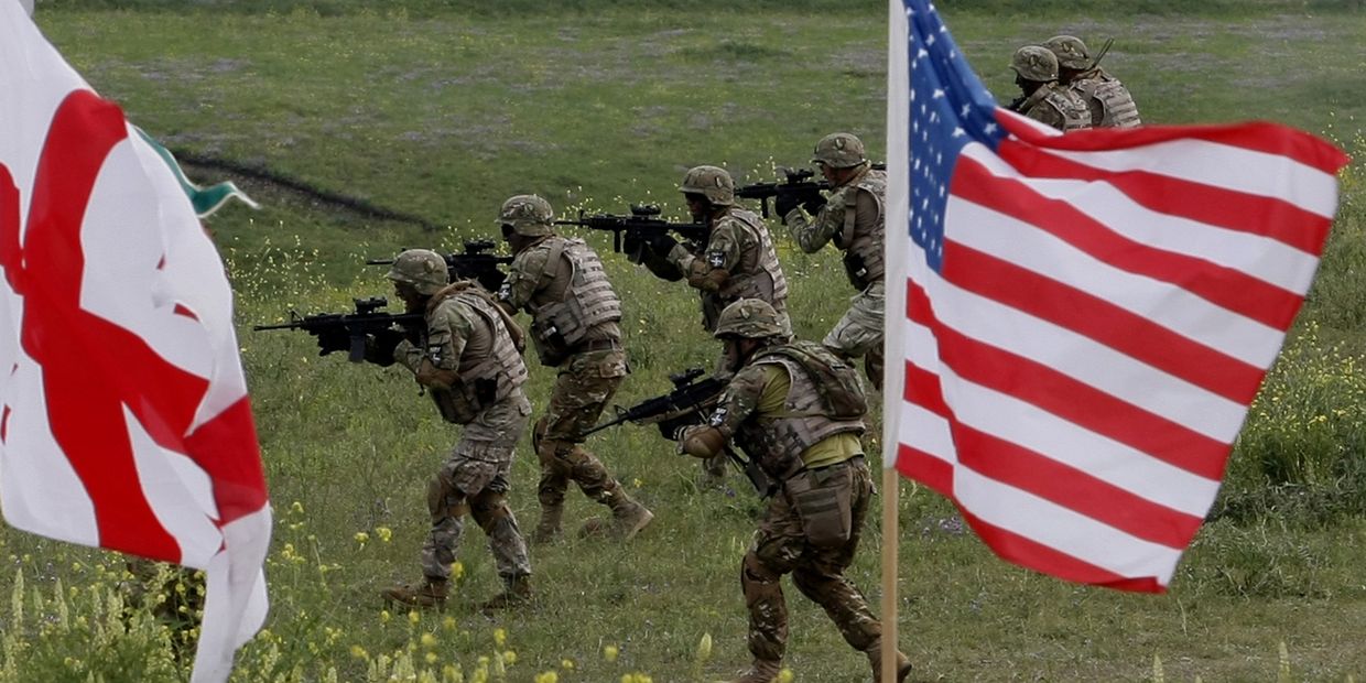 Грузино-американские военные учения в Грузии