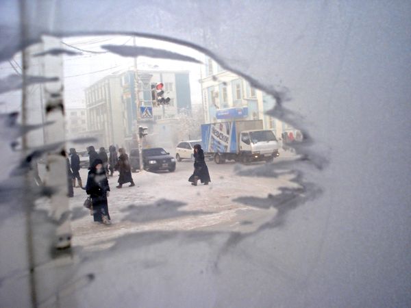 Морозы в Якутске
