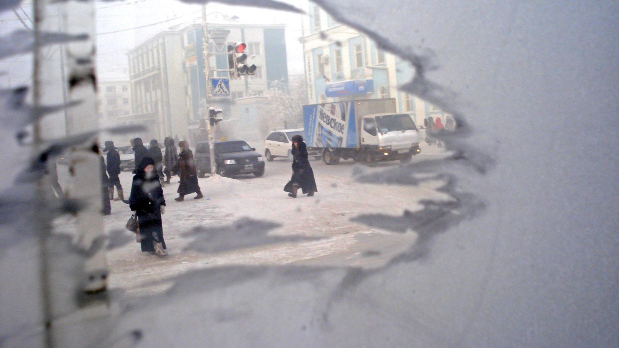 Морозы в Якутске