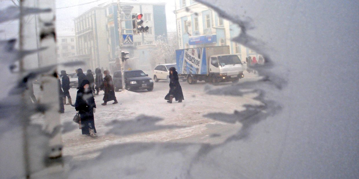 Морозы в Якутске