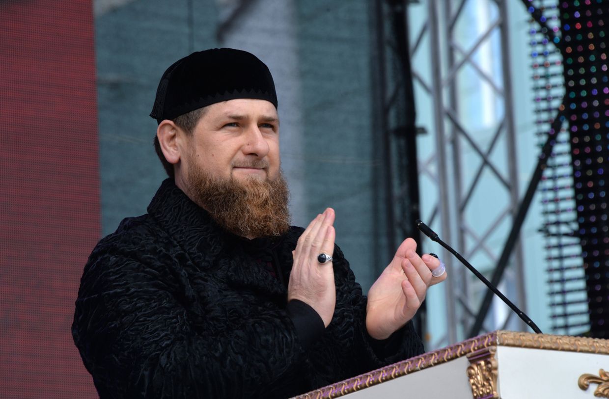 Празднование Дня конституции Чеченской Республики в Грозном