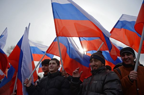 Празднование Дня воссоединения Крыма с Россией