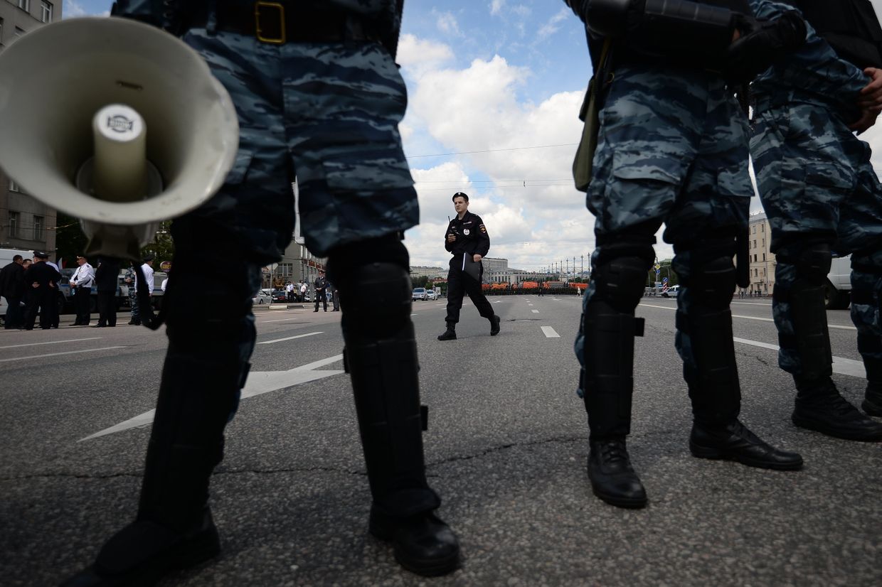 Шествие оппозиции в Москве