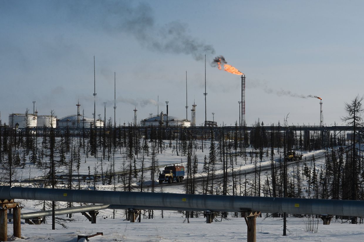 Ванкорское нефтегазовое месторождение в Красноярском крае