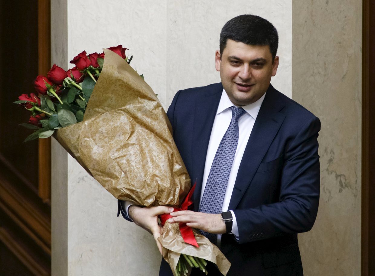 Владимир Гройсман в парламенте