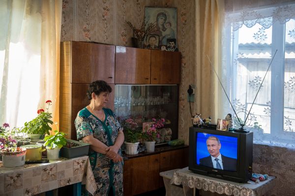 Трансляция «Прямой линии с Владимиром Путиным»