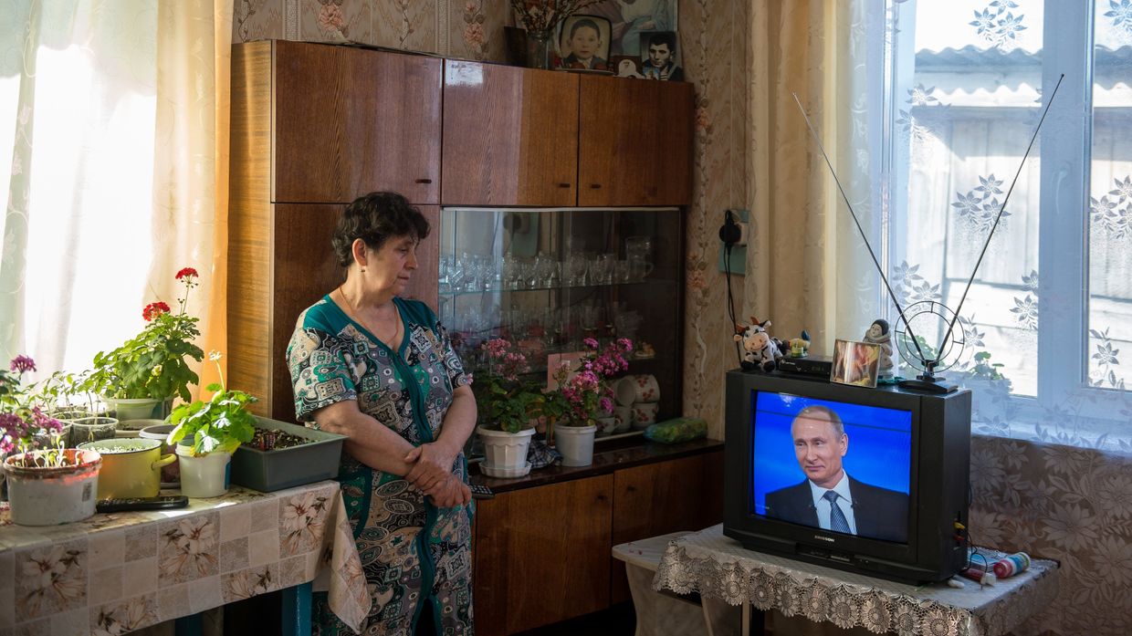 Трансляция «Прямой линии с Владимиром Путиным»