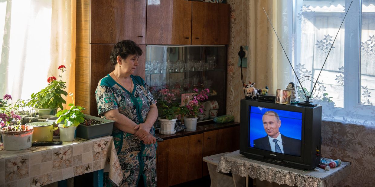 Трансляция «Прямой линии с Владимиром Путиным»