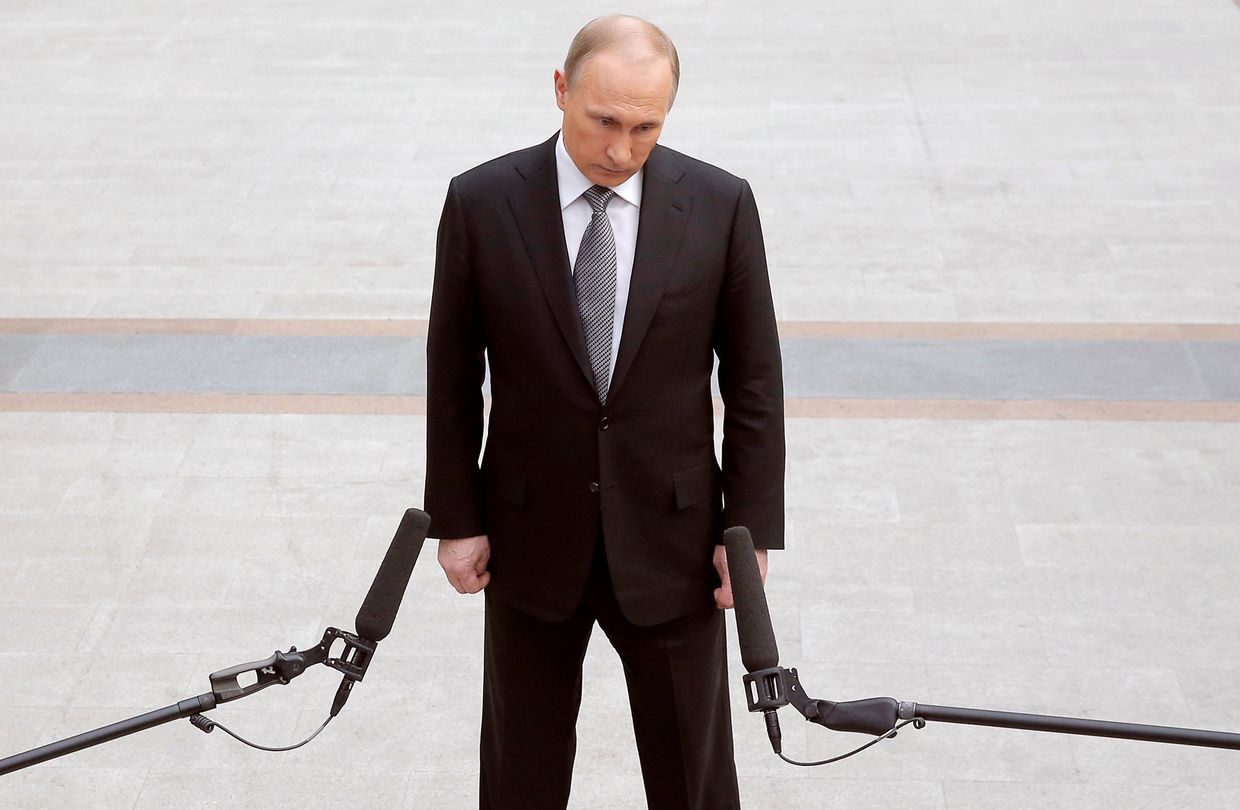 Владимир Путин отвечает на вопросы журналистов