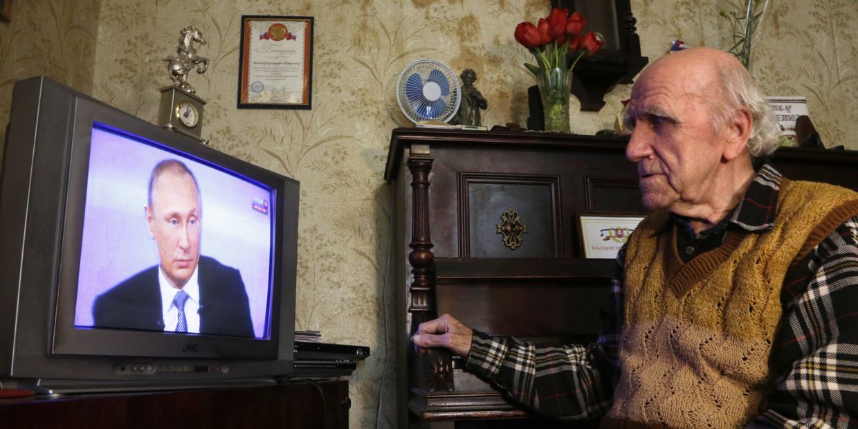 Трансляция «Прямой линии с Владимиром Путиным»