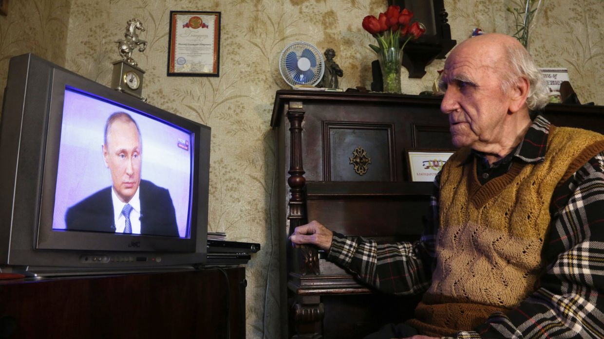 Трансляция «Прямой линии с Владимиром Путиным»