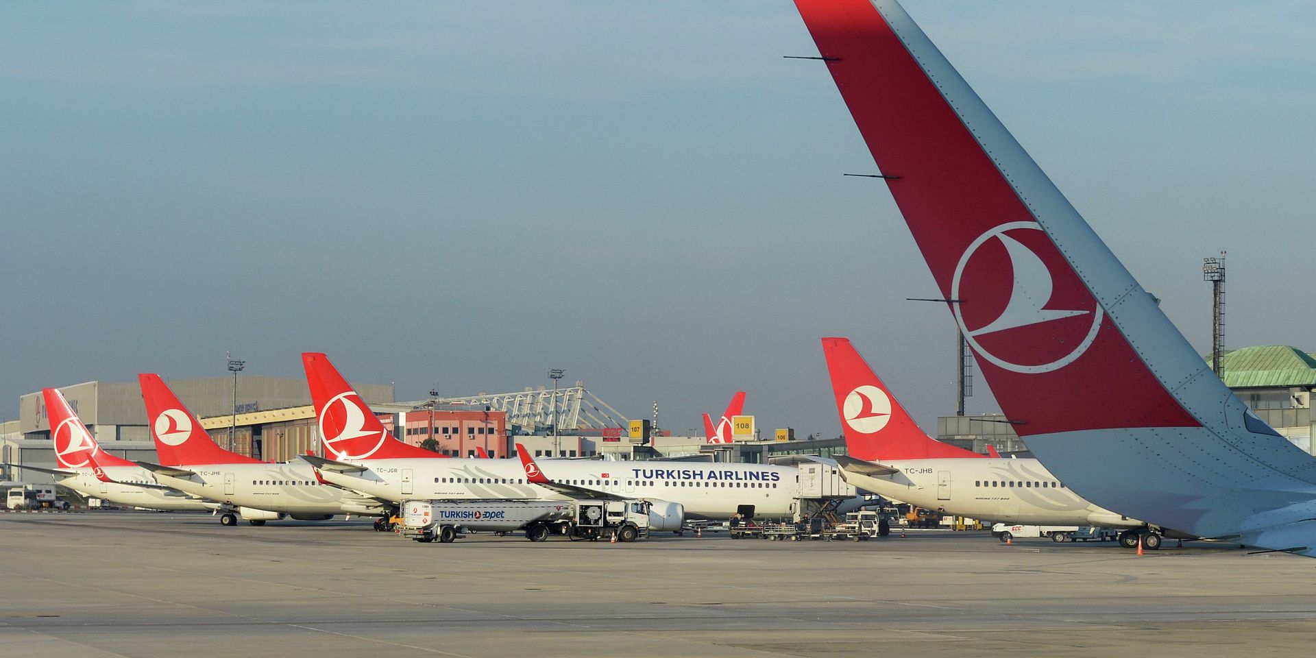 Самолеты авиакомпании Turkish Airlines в Международном аэропорту имени Ататюрка в Стамбуле - ИноСМИ, 1920, 16.10.2020