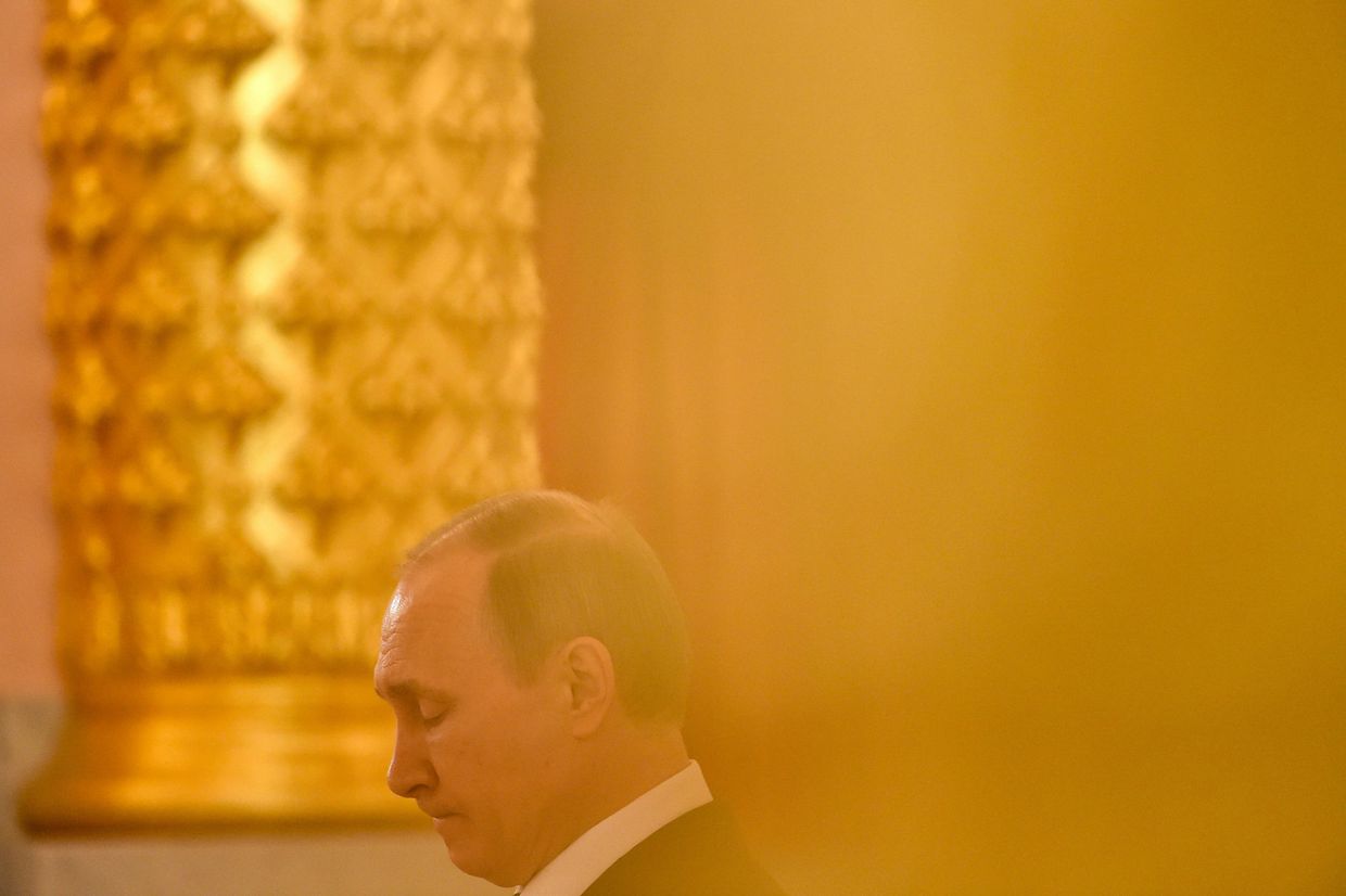 Президент России Владимир Путин в Кремле