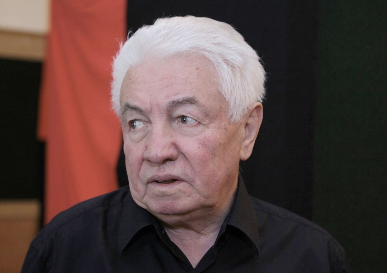 Писатель и драматург Владимир Войнович в Центральном доме литераторов