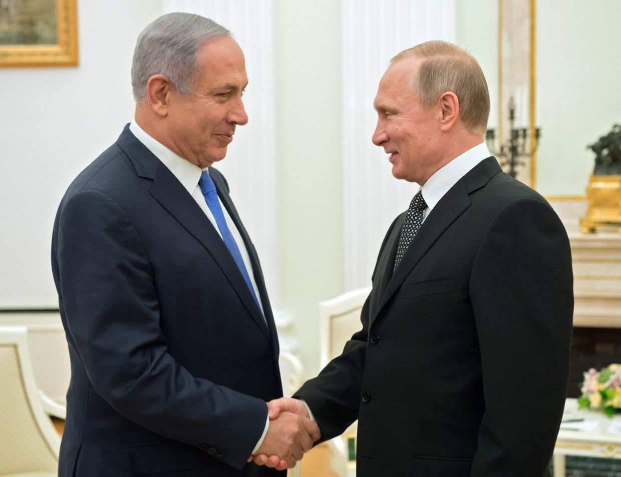 Встреча президента РФ Владимира Путина с премьер-министром Израиля Беньямином Нетаньяху