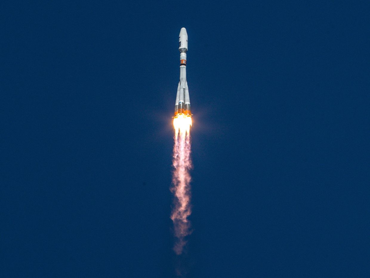Старт ракеты-носителя «Союз-2.1а»