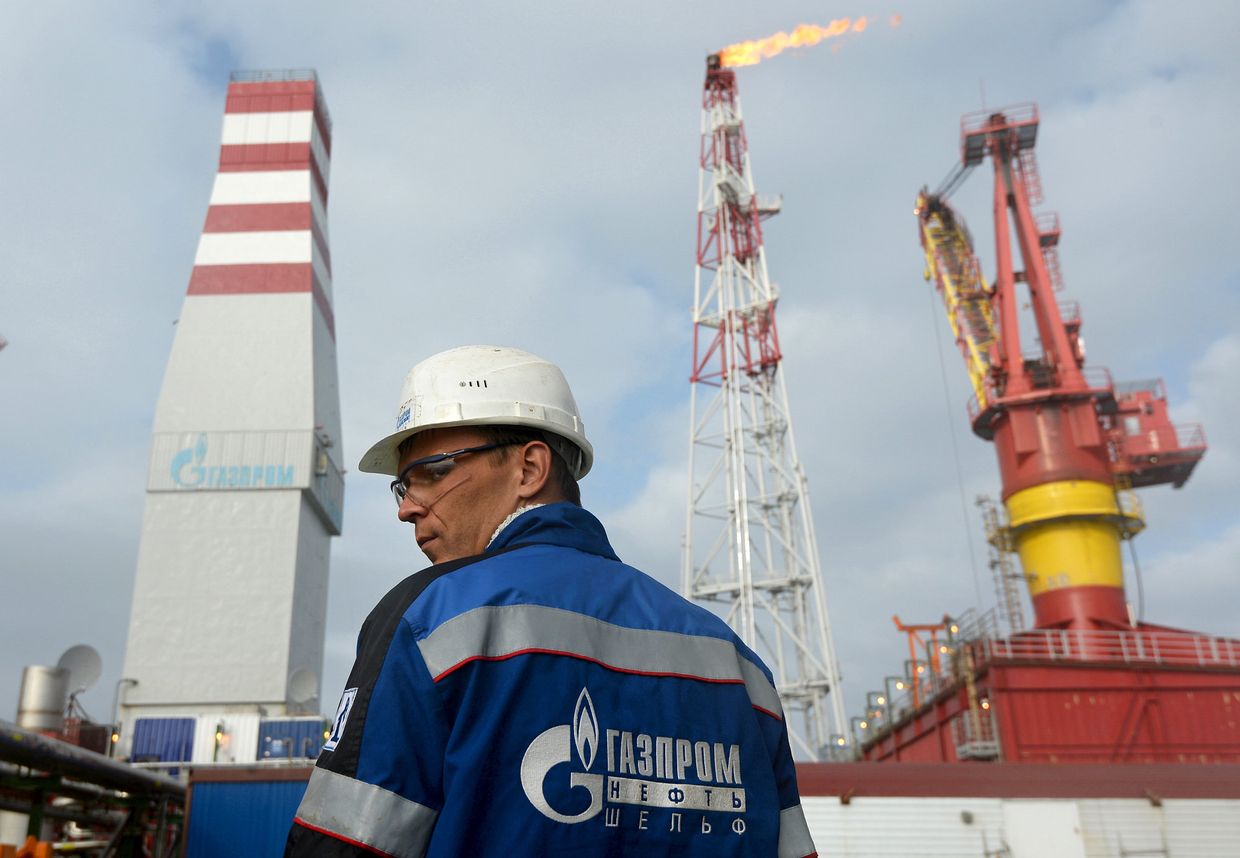 Нефтяная платформа Приразломная