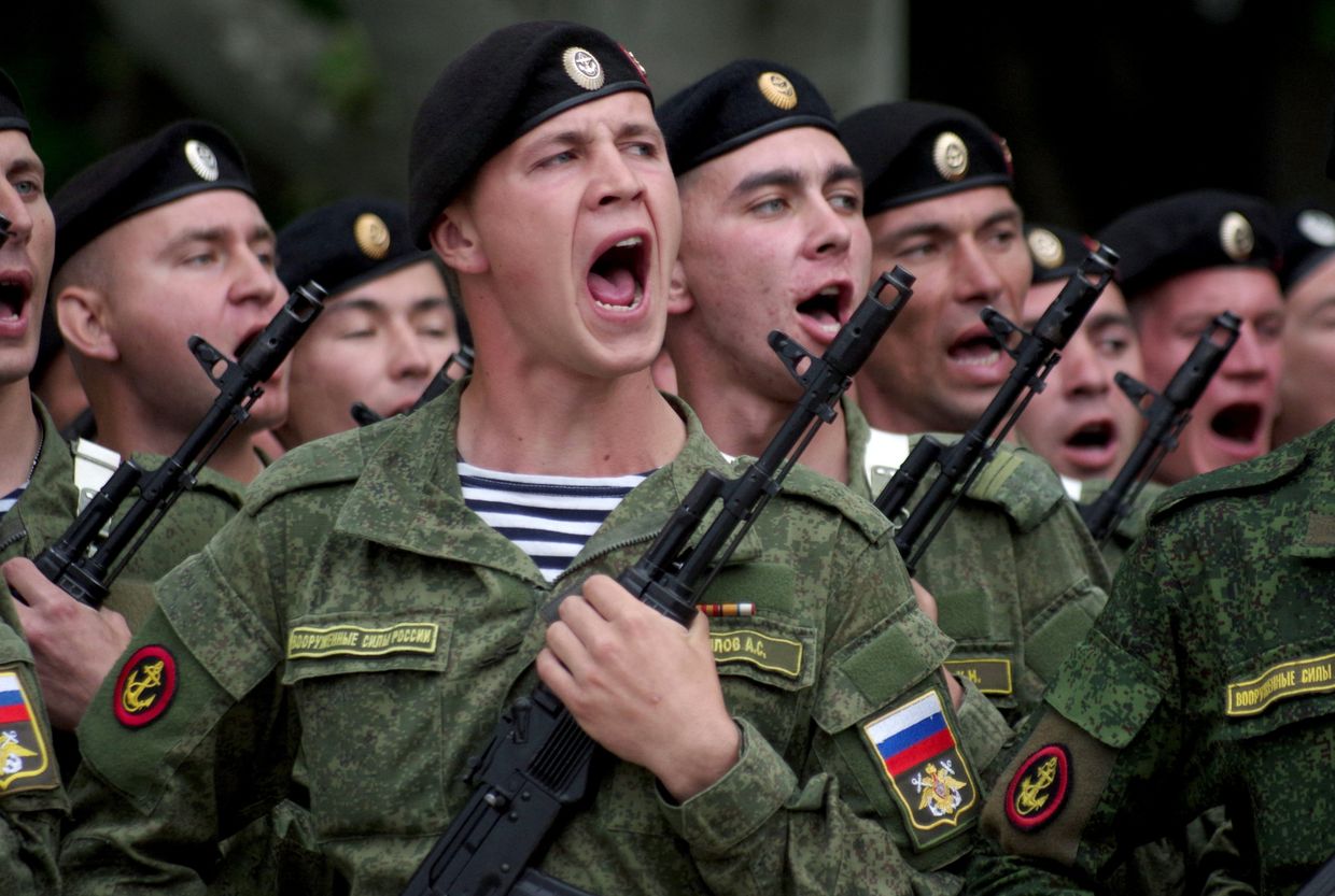 Репетиция парада Победы в Севастополе