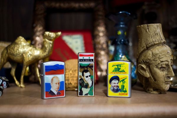 Магазин сувенирной продукции в Дамаске