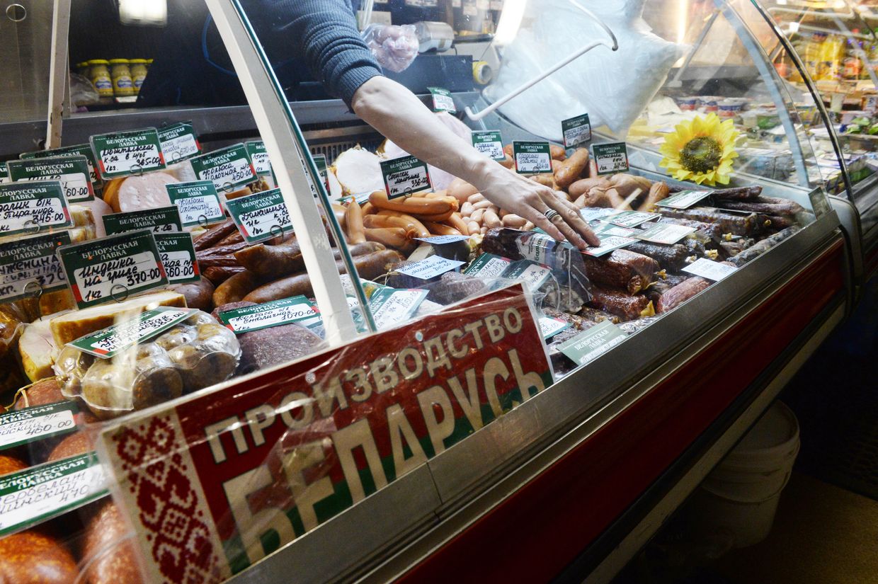 Продажа белорусских продуктов в Москве