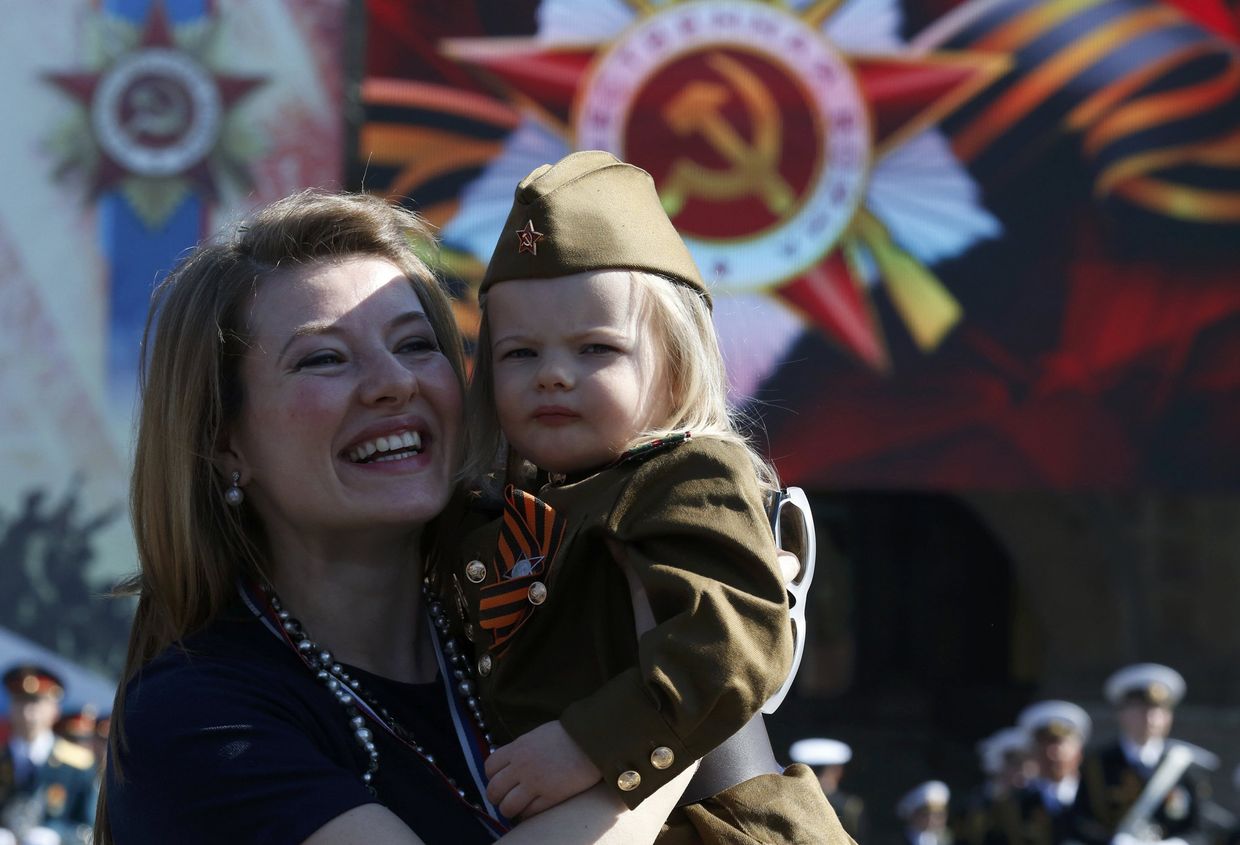 Гости на параде Победы
