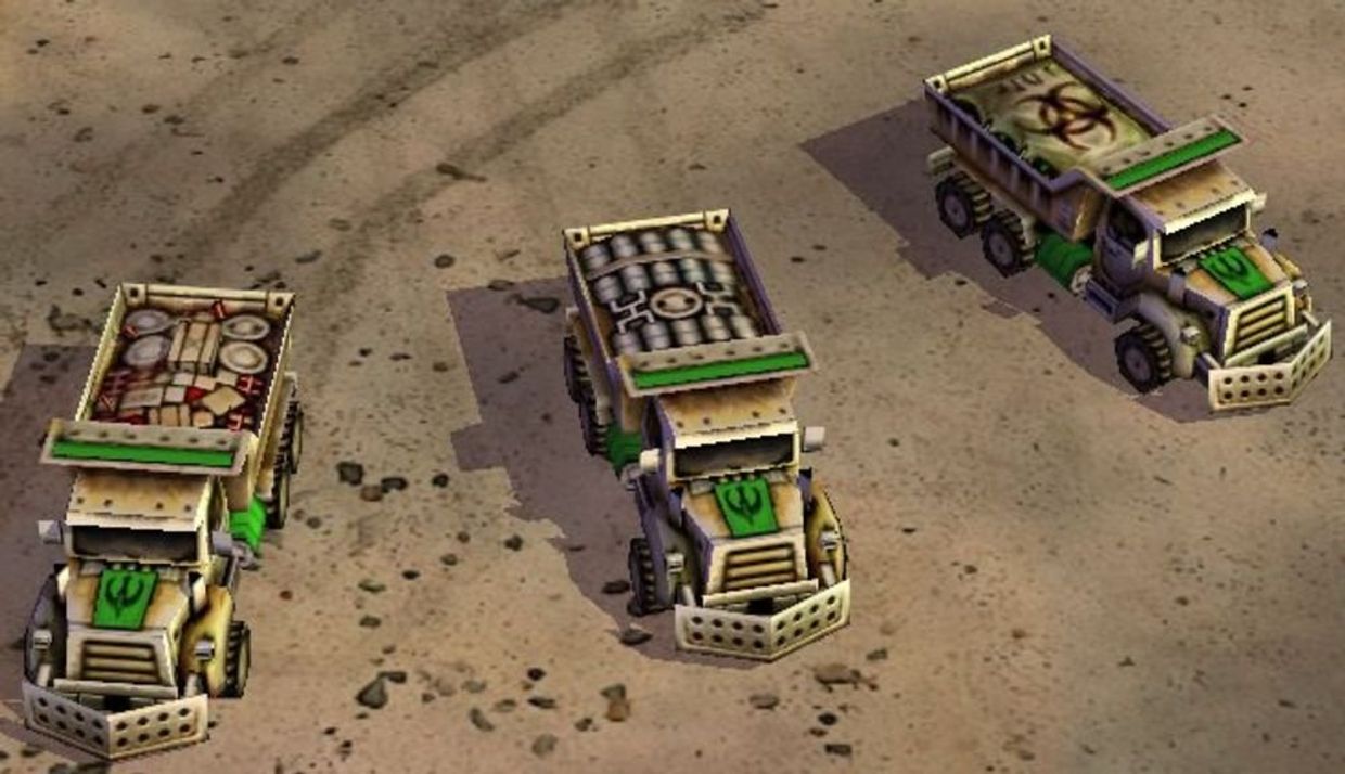 Скриншот из видеоигры Command and Conquer: Generals Скриншот из видеоигры Command and Conquer: Generals
