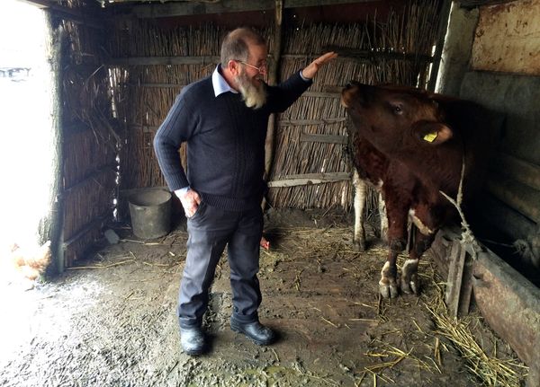 Сулейбан Рабаданов в своей деревне Кудрюковское в Дагестане