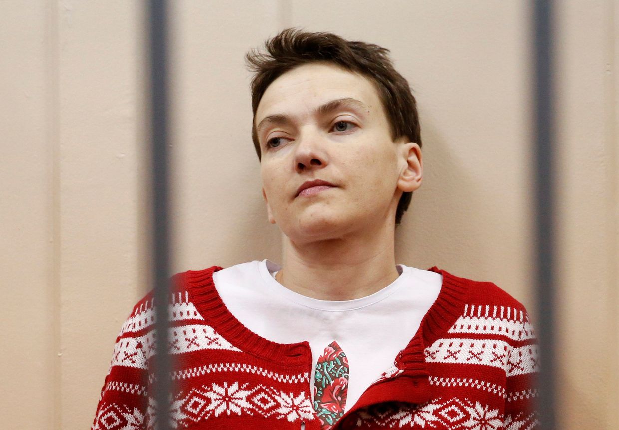 Украинская летчица Надежда Савченко