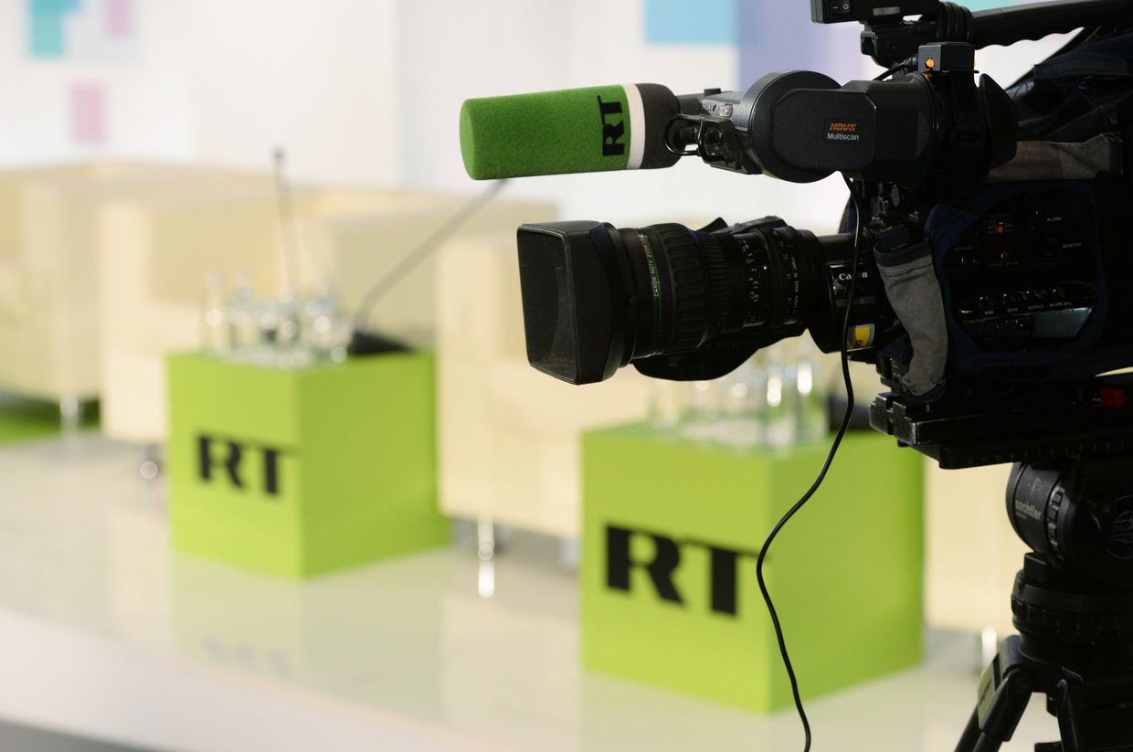 Лого телеканала Russia Today