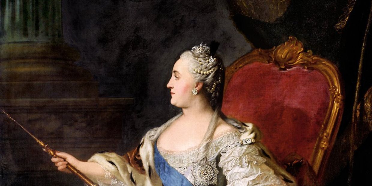 Художник Ф.С.Рокотов (1735-1808). Портрет императрицы Екатерины II. Холст, масло. Государственная Третьяковская галерея в Москве Художник Ф.С.Рокотов (1735-1808). Портрет императрицы Екатерины II. Холст, масло. Государственная Третьяковская галерея в Москве