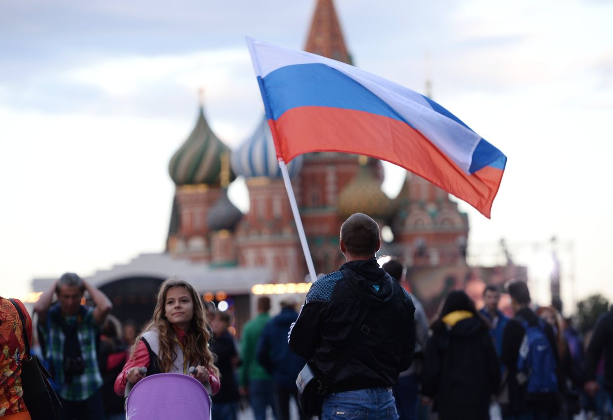 Концерт в честь Дня России на Красной площади