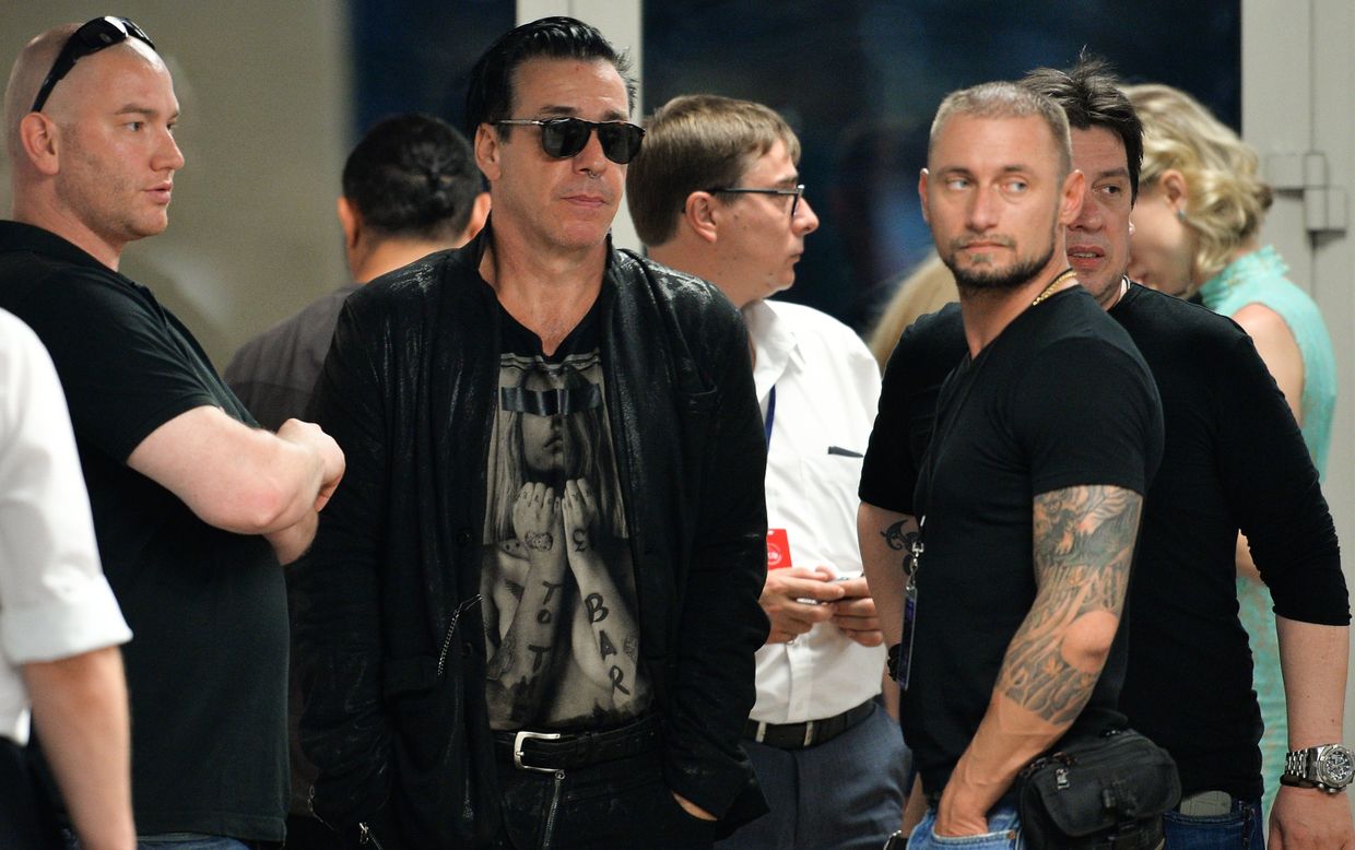 Фронтмен немецкой группы Rammstein Тилль Линдеманн