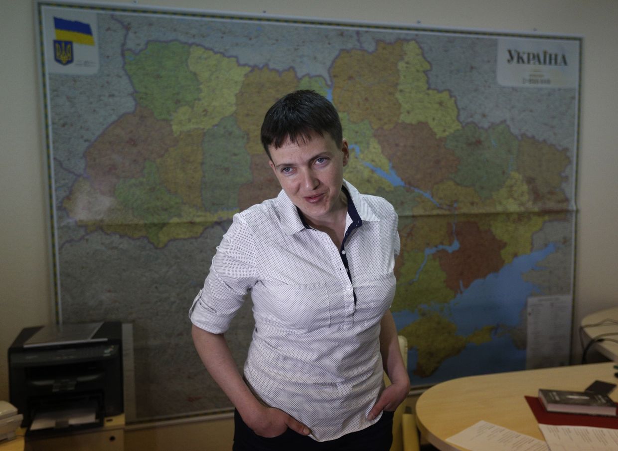 Народный депутат Украины Надежда Савченко