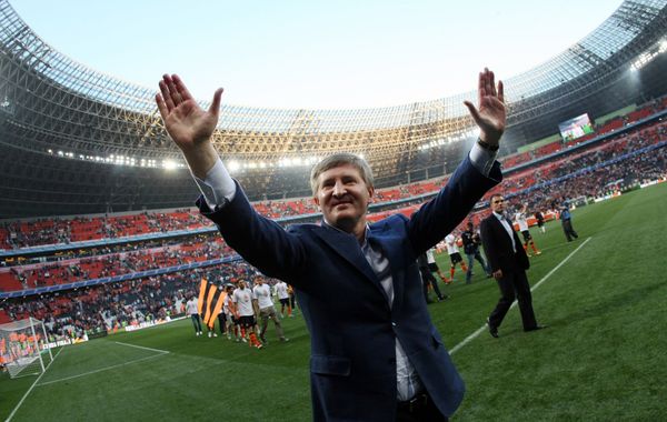 Президент футбольного клуба «Шахтёр» Донецк Ринат Ахметов