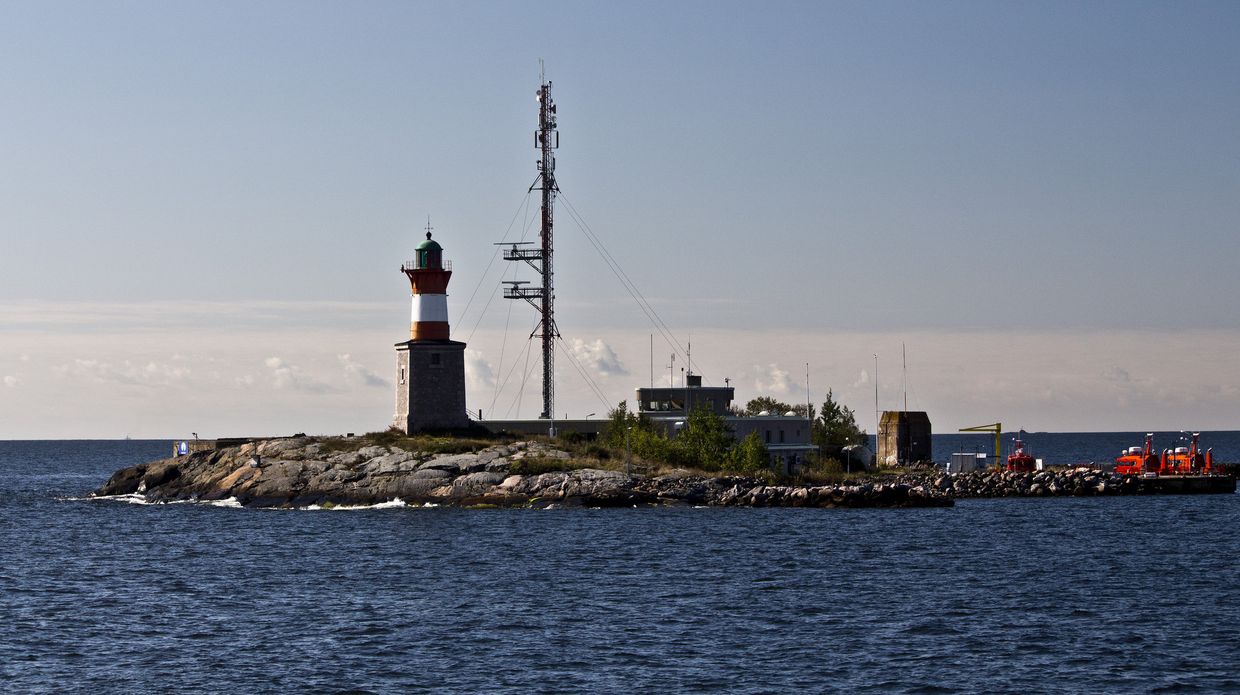 Морское побережье возле Хельсинки