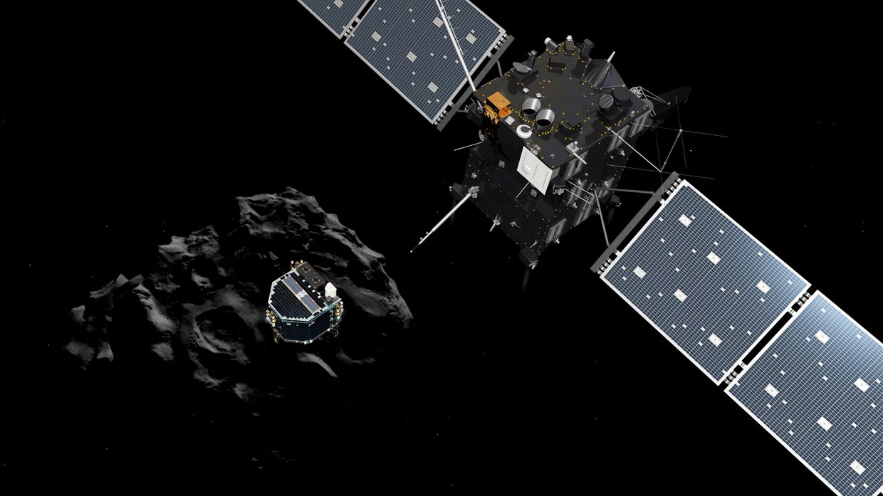Philae - аппарат разработан и изготовлен Европейским космическим агентством.