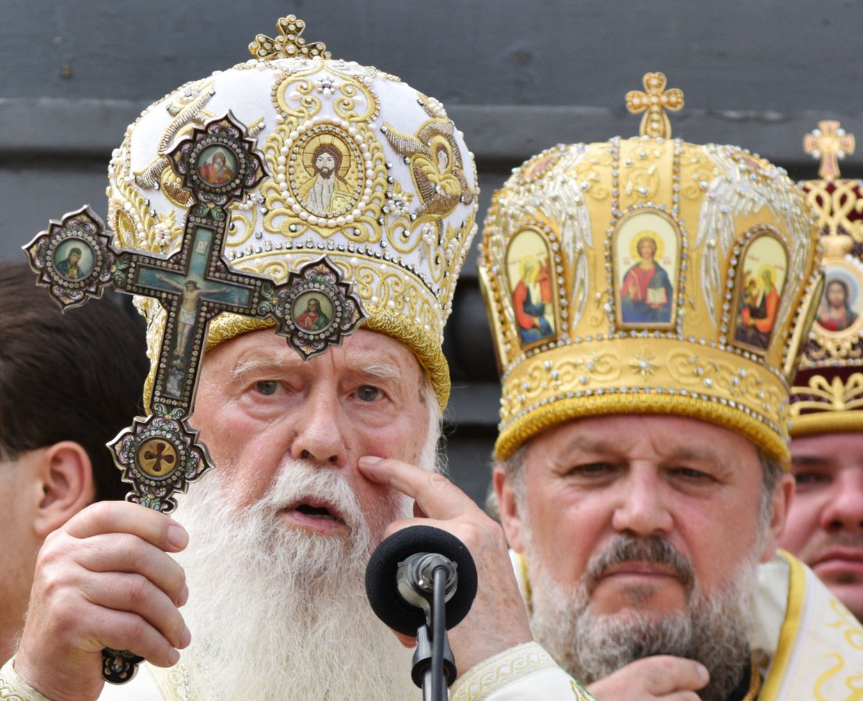 Крестный ход Украинской православной церкви в Киеве