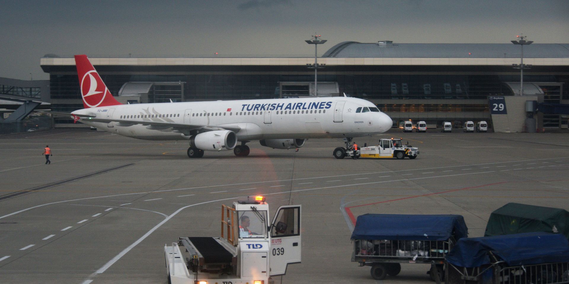Самолет авиакомпании Turkish Airlines в аэропорту Внуково в Москве - ИноСМИ, 1920, 30.05.2023