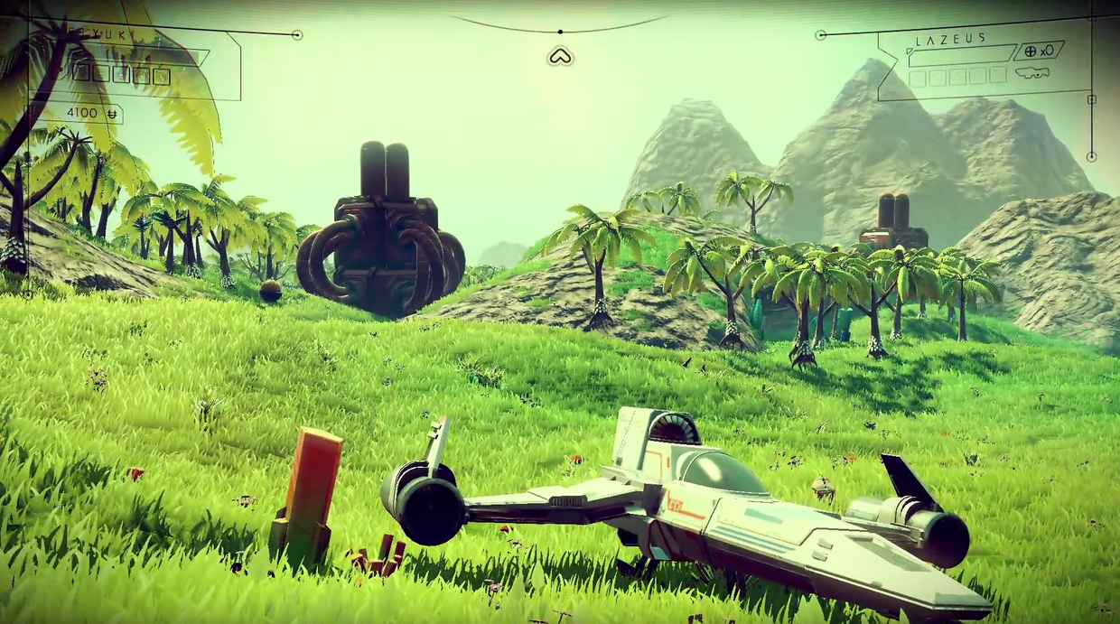 Скриншот из игры No Man's Sky