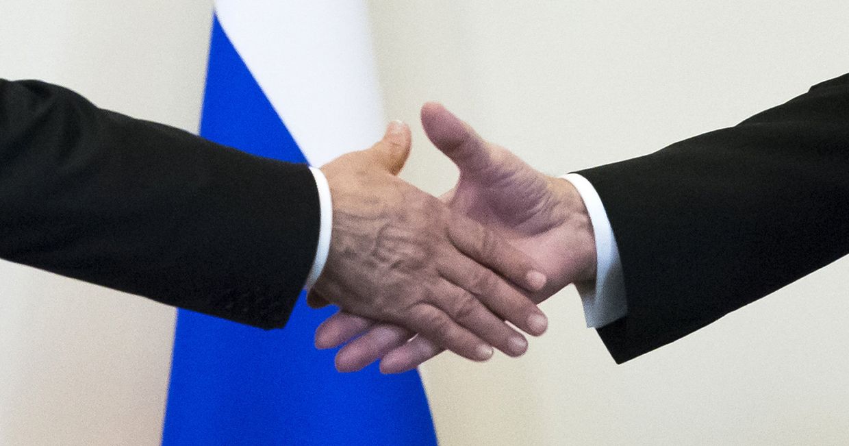 Встреча президента России Владимира Путина и президента Турции Реджепа Тайипа Эрдогана