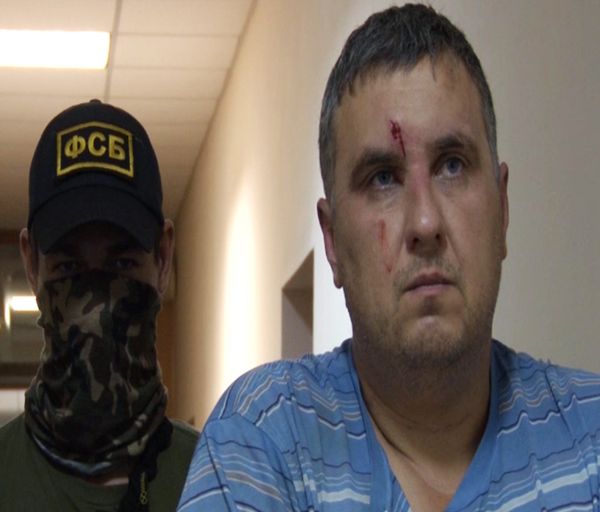 Задержанный сотрудниками ФСБ России в Крыму украинский диверсант