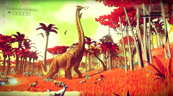 Скриншот из игры No Man's Sky