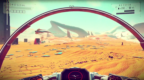 Скриншот из игры No Man's Sky