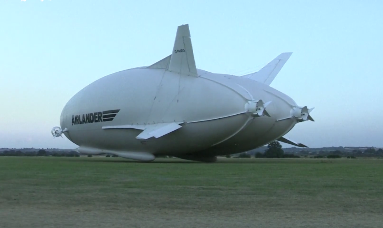 Первый полет Airlander 10
